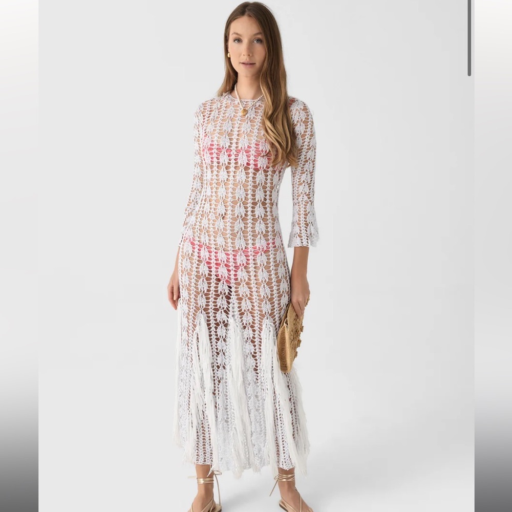 New Leslie Amon Boticelli Dress in White